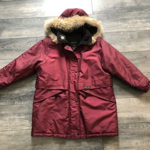 JUST IN - WARM WINTER PARKA WITH REAL FUR